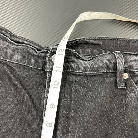 Levis Mens Black 541 Athletic Fit Tapered Jeans 42x30 Inseam 28.5” - Picture 9 of 11